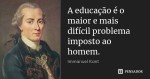 Kant- Filosofos e a Educão