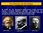 Clássicos da Sociologia:Émile Durkheim, Karl Marx e Max Weber